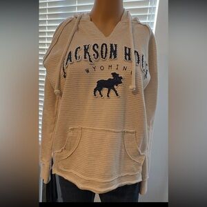 Blue 84 Cream Hoodie